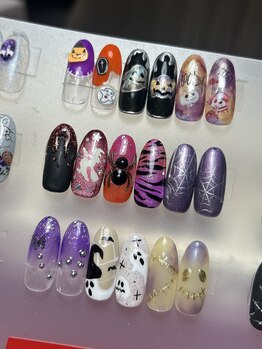 ジョアネイル(JOA Nail)/ハロウィン/オバケ/かぼちゃ