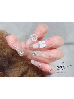 長さ出しのできるサロン