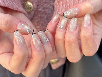 綺麗めネイル/ちゅるんネイル