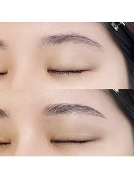 ムード 新宿店(MOOD)/ 眉毛パーマ［#美眉#眉癖改善］