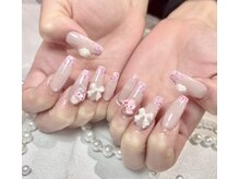 キアラネイルサロン/チップ長さだしデザイン