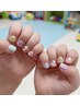 キッズメニュー!夏休みの特別に♪【ペリッと剥がせるキッズネイル】