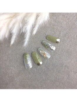 プライズアイリス アイラッシュ 池袋東口店(prize Iris eyelash)/春ネイル