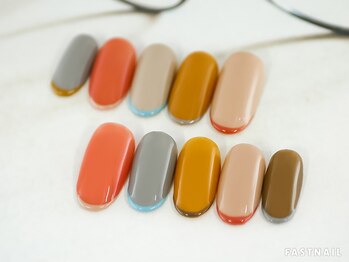 ファストネイル ロコ 春日店(FASTNAIL LOCO)/スキニーフレンチ