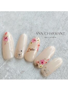 アンシャルマンネイルスタジオ(Ann charmant nail studio)/セレクトデザインコース¥6,800～