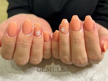 ネイルアンドアイラッシュ ジェムール 川越店(Nail&Eyelash GEMULE)の写真/爪に優しいパラジェル使用◎丁寧な提案と高技術で理想を叶える☆初めての褒められネイルはジェムールへ！
