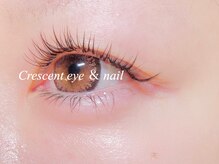 クレセント アイアンドネイル 今泉店(Crescent)/パリジェンヌ+上まつ毛100本