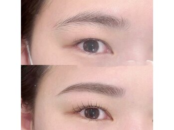 コカロ 四日市店(KOKARO)の写真/＼口コミ3000件超の大型サロン姉妹店／断トツ人気No.1！『美眉WAX(毛量調整有)×立体眉メイク』初回¥4800