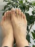 foot 全面ミラーネイル
