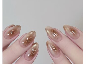 ピュアアンドリッチネイルサロン(Pure&Rich Nail Salon)/ニュアンスネイル／べっ甲ネイル