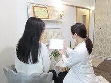 女性鍼灸師による丁寧なカウンセリングでお悩みを根本改善へ。