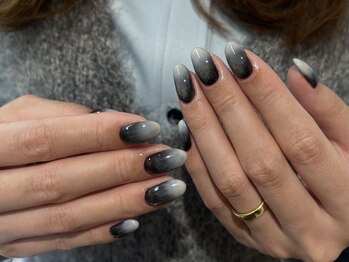 ハイネイル 池袋(Hi nail)/マグネットカラーグラデーション