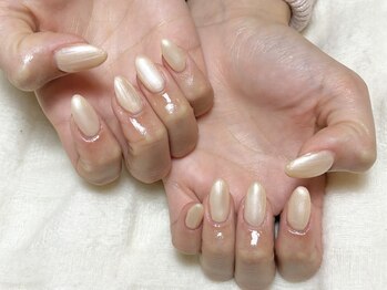 ツインネイル 名古屋駅店(twin.nail)/ラメワンカラー