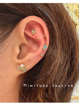 スリール(sourire)/耳ツボジュエリー