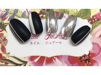 ジュアール(JuAR)/バイカラーネイル