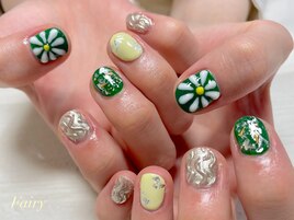 春色お花ネイルby中澤