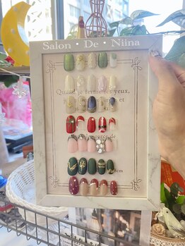 サロンドニーナ(Salon De Niina)/冬/クリスマスネイルデザイン*
