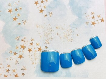 ネイルサロン&スクール ジーナ(GINA)/シルバーラインが可愛い!