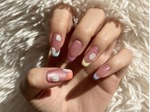 ネイルブレイク リリア(Nail Break lilia)/春フレンチフラワー