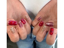 ノワール(NOIR)/キラキラホロネイル