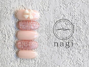 ナギ 川口店(nagi)の写真/【年末年始は華やかに】たくさん人に会う季節は指先からオシャレして★成人式和ネイルは早めにご予約を♪