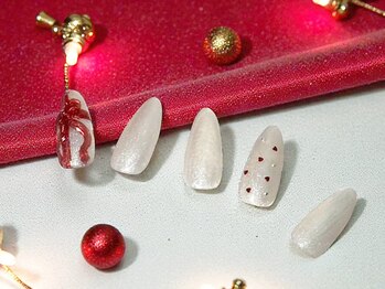 オンネイル(on nail)の写真/【三郷駅徒歩3分/完全個室】迷ったらコレ！！冬限定の定額デザインもご用意♪