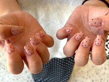 フリープ タクタ(freep tacta)/ガーリー/赤ハートホロネイル