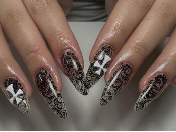 アイネイルズ 渋谷店(I nails)/【Momoka.h】レースクロム