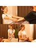 【心ゆくまで贅沢を】タイ古式＋アロマリンパマッサージ＋ヘッドスパ　120分