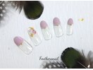 バルーンホロフラワーネイル♪