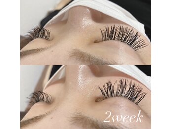 ネイルサロン アンジェリカ(Angelica)/バインドロック &nbsp;160束→2週間後