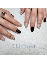 シマー(Shimmer)/ビジューネイル