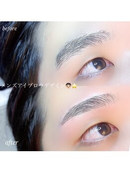 ロアー 青山店(RAWR)/メンズ美眉スタイリング