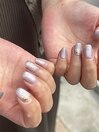 キレイめバカラネイル