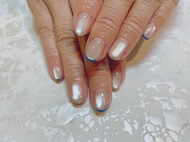 【パラジェル】フレンチネイル