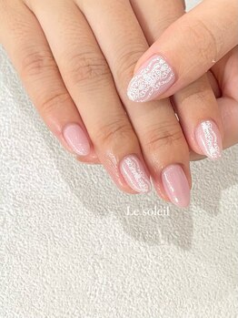 レースネイル by mikiko