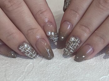 冬ツイードこっくりカラー¥7840