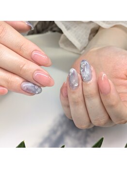 ハイディー(Hi-De)の写真/再現性の高いデザインと素肌になじむオーダーメイドの似合わせカラーで気分が上がる上品な指先へ♪