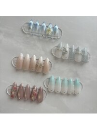 定額ネイル　シンプルコース