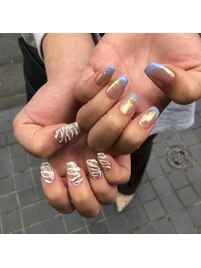 ゼブラネイル