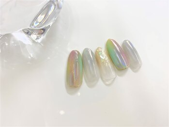 ネイルサロン アミ(Amie)/幻想的カラ-×ユニコーン
