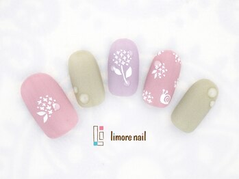 リモアネイル(limore nail)/あじさい☆