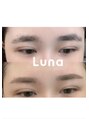 ルナ(Luna) 眉毛で垢抜ける