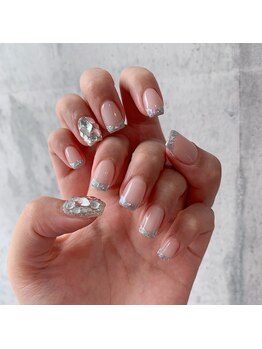 アンダーバーホワイトプラス 南海難波店(_WHITE+)/ガラスフレンチ