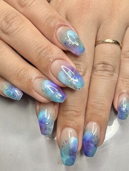 リラボ(Re.LABO)/ちゅるん系ネイル