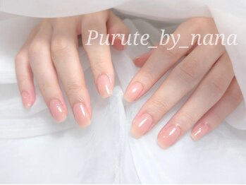 ピュルテ バイ ナナ 恵比寿(Purute by nana)の写真/【恵比寿駅3分】スキンカラーで叶える“悩みを感じさせない指先”を集中補修・美容液で美爪ネイルに♪