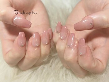 ツクシ 河原町(tsukushi)の写真/【グラデーション¥6500】細部まで手を抜かない仕上げで上質な指先に♪シーンに合わせた指先をご提案!