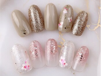 レッドネイルズ 北砂店/桜ネイル