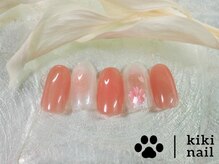 キキネイル 二子玉川(kikinail)/3.4月定額A /桜ネイル
