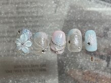 アイネイルズ 横浜EAST店(I-nails)/グラデーションフラワーネイル